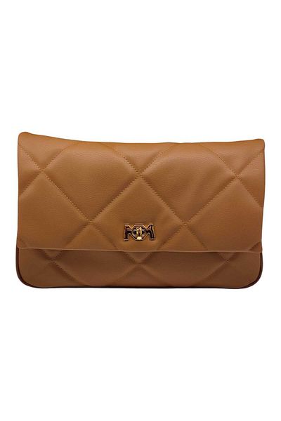Matmazel 101010101   Women's Tan Shoulder Bag