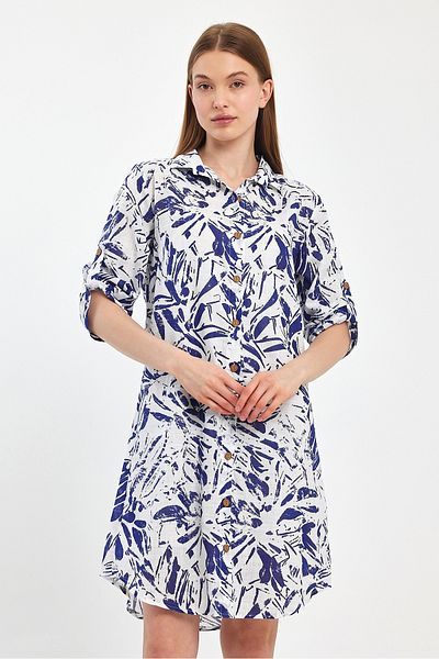 Heaven Ephesus Italian Pattern Linen Tunic - 1557