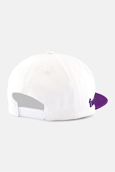 Feat Men Embroidered Cap, White