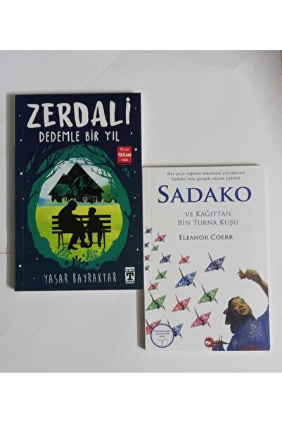 Timaş Çocuk 2 Kitap Set. Zerdali(Timaş)+Sadako(Beyaz Balina).