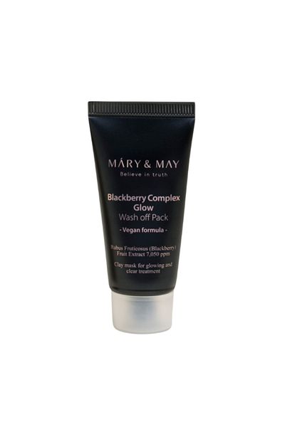 Mary & May Mary&May Blackberry Complex Glow Wash off Pack 30 g - Brightening and firming face mask