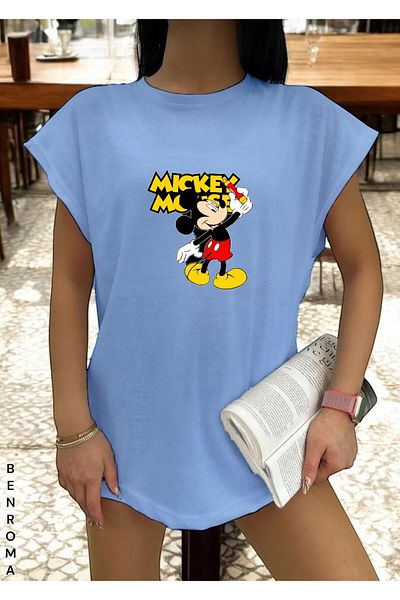 BENROMA 1 tricou este un cadou pentru achiziții de 6 și mai sus în coș - tricou fără mâneci imprimat