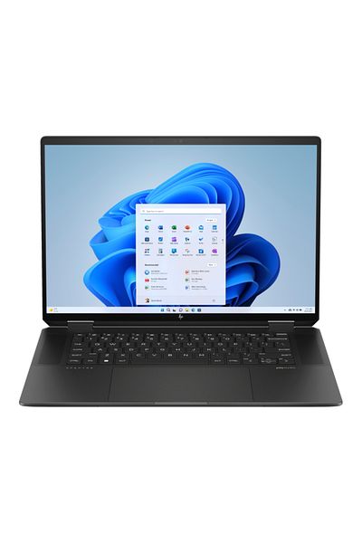 HP جهاز Spectre X360 2-In-1 16-AA0005Ne معالج Intel Core Ultra 7 ذاكرة وصول عشوائي 32 جيجابايت ومحرك أقراص SSD سعة 1 تيرابايت وشاشة 16 بوصة باللون الأسود