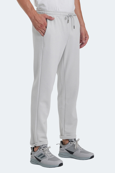 Slazenger VARLAM IN Erkek Cepli Taş Gri Eşofman Altı