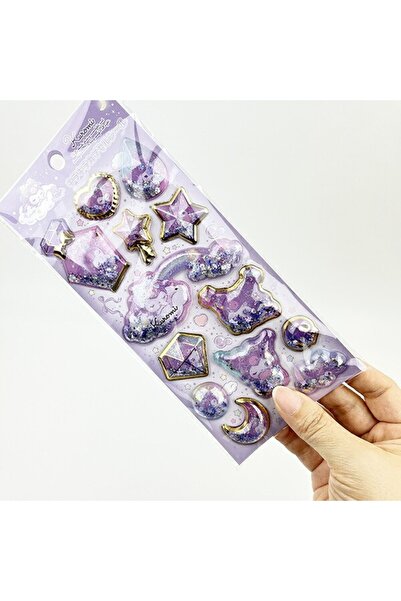 SANRIO Karakter  Koromi Işıltılı Kapsül Sticker - Çıkartma