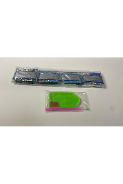 Yapboz Boncuklu Goblen 5d Taşlı Mozaik Elmas Goblen 30 x 30 Tamamı Yuvarlak Boncuklu