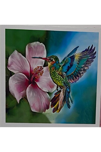 Yapboz Boncuklu Goblen 5d Taşlı Mozaik Elmas Goblen 30 x 30 Tamamı Yuvarlak Boncuklu