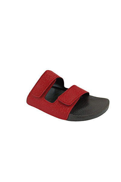 BENTO 43003 Red Double Velcro Women's Slippers