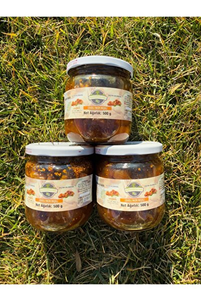 Kg Kurutulmuş Gıda Cevizli Kuru İncir Reçeli ( 3 x 500 Gr )