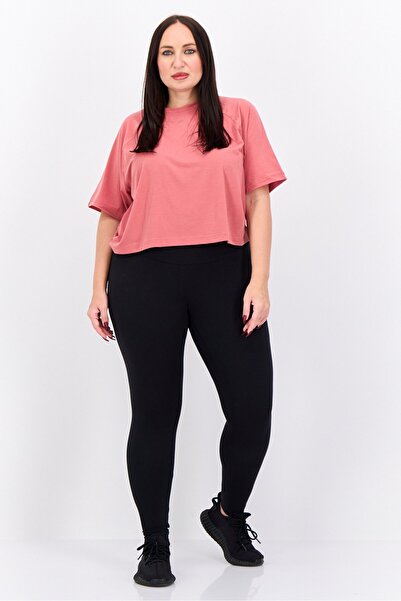 adidas Women Sportswear Fit Short Sleeves Training Top, Red