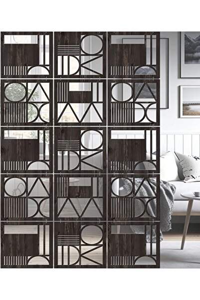 2holgun Lazer Kesim Sarkıt Paravan, Ahşap Seperatör, Panel Levha Seti Dekoras...