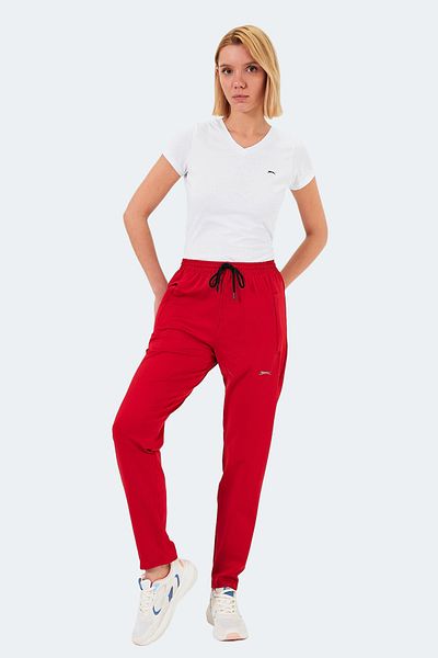 Slazenger Red Karmor Women's Sweatpants