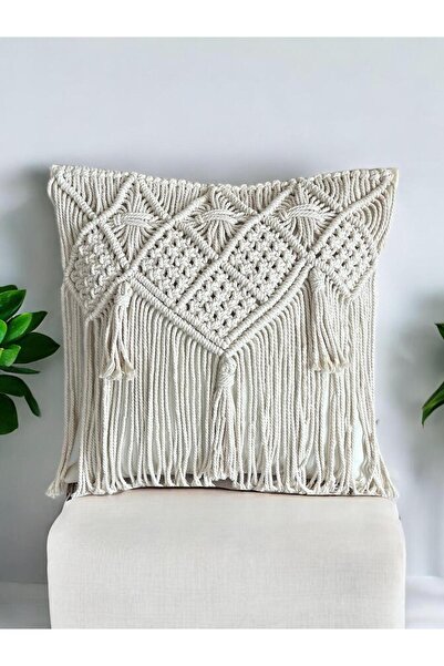 VOBU HOME & LIFE DESIGN غطاء وسادة مكرامية، ديكور منزلي بوهيمي، غطاء وسادة مص...