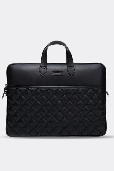 MORCA Macbook Air Pro 13.3"& 14"inch Laptop Briefcase Black Natural