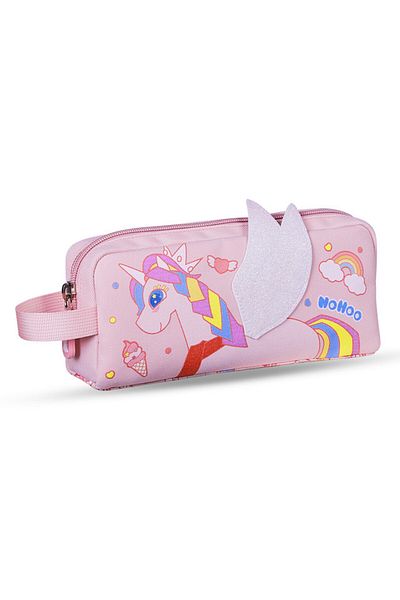 Nohoo Kids Pencil Case / Color Bag Unicorn - Pink