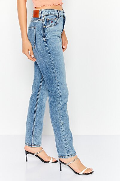 Esprit Women Slim Fit Washed Stretchable Jeans, Blue