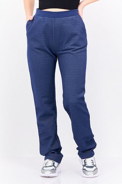 Robe Di Kappa Women Sportswear Fit Textured Training Pants, Navy Combo
