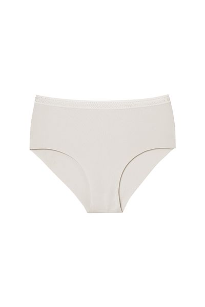HNX 4-Piece Laser Cut Honeycomb Elastic High Waist Women's Panties