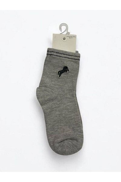 Zekids Boy's Horse Embroidered Socks