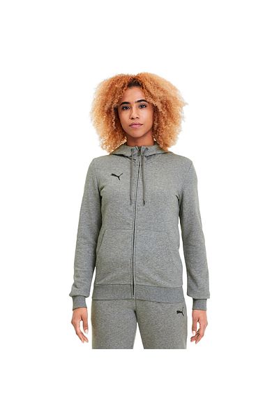 Puma Bunda Puma Wmns Teamgoal 23 Casuals Bunda s kapucí, šedá, ženy