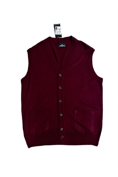 herman Comfortable Fit Wool Knitting Vest