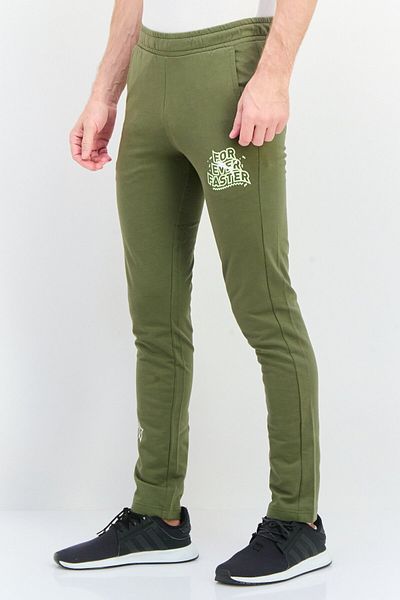 Puma Men Slim Fit Outdoor Track Pants, Olive
