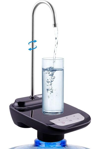 AWH مضخة توزيع مياه الشرب، شحن USB منخفض الضوضاء، أوتوماتيكية لزجاجات سعة 2-5...