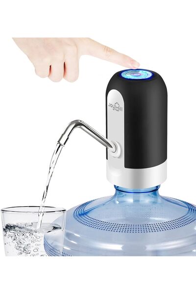 AWH موزع زجاجات مياه سعة 5 جالون، مضخة محمولة تعمل عبر USB للتخييم والاستخدام...