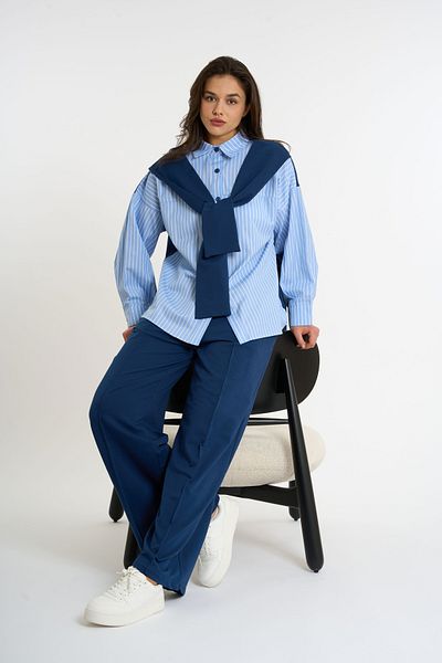 HANIQA Cardigan Look Detailed Set