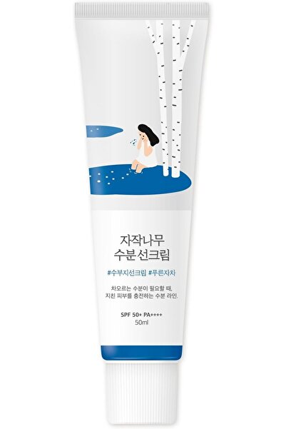 Others Round Lab Birch Juice Moisturizing Sun Cream 50 ml - Crema cu protecti...