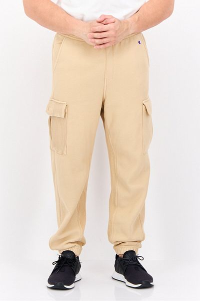 Champion Men Sportswear Fit Outdoor Cargo Jogger Pants, Beige