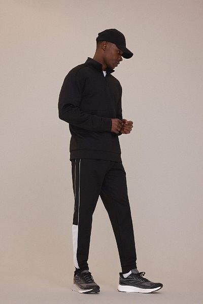 DeFacto DeFactoFit – Standard-Fit-Jogger-Jogginghose mit elastischem Bund für Sportler – Skuba-Taucherstoff B4537AX25SP