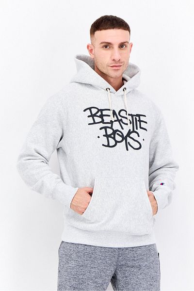 Champion Men Sportswear Fit Long Sleeve Outdoor Hoodies, Grey Heather