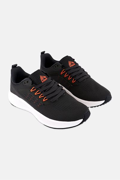 RBX Men Mesh Lightweight Lace Up Running Shoes, Dark Grey