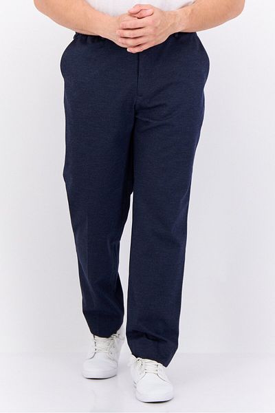 Gant Men Slim Fit Solid Straight Leg Pants, Marine