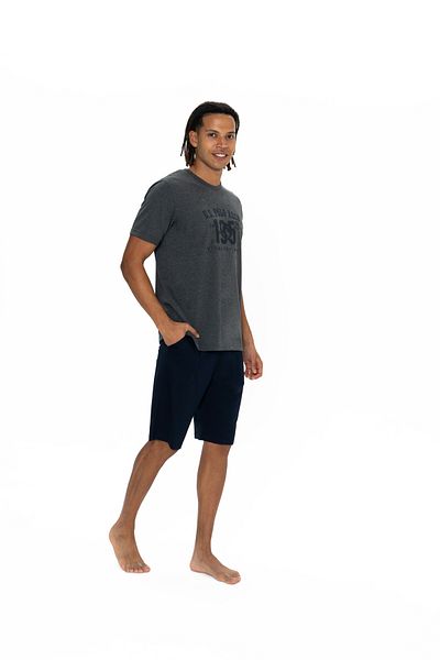 U.S. Polo Assn. Ανδρικό, Αδειοδοτημένο, USPA, (Anthracite Melange), Σορτς