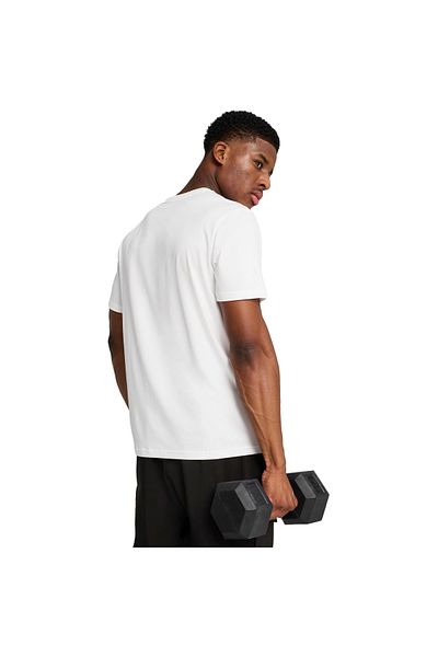Puma Μπλουζάκι Puma M Tad Essentials Solid Cat Tee, Λευκό, Ανδρικό