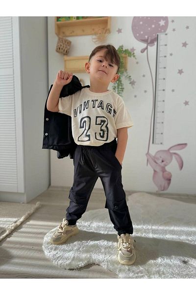 JELİBOOM Αγόρι Αθλητικό Σετ 3 τεμαχίων Parachute Fabric
