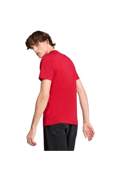Puma Μπλουζάκι Puma Ferrari Race Χρωματιστό Big Shield Tee, Κόκκινο, Ανδρικό