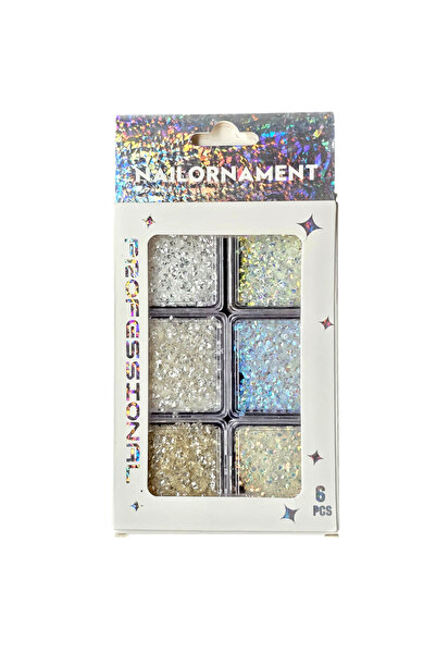 masterbest Nail art süsleme 6lı charm 12