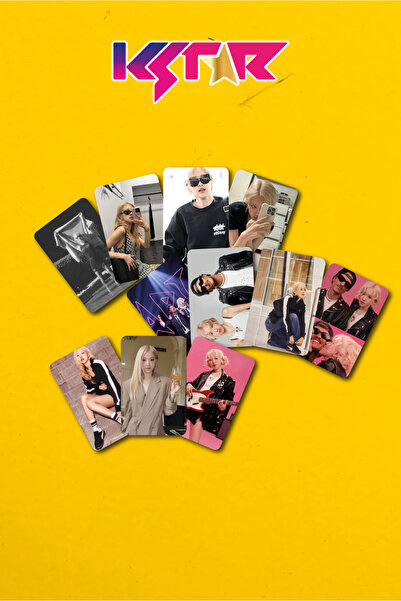KSTAR Blackpink Rosé 55 Adet Premium Fotokart Seti