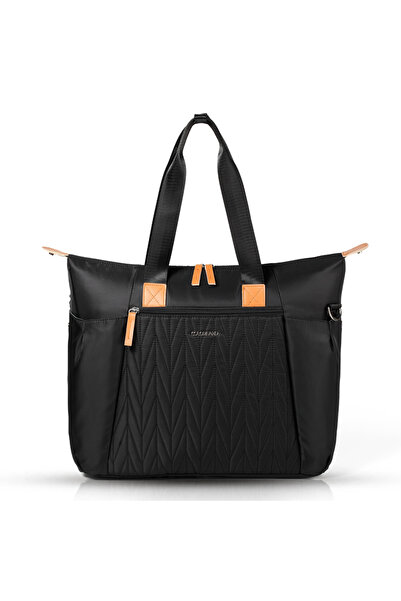 Little Story حقيبة حفاضات الأطفال باك آند جو للسفر من زيورخ - لون أسود