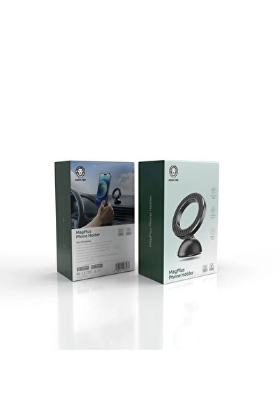 Green Lion حامل الهاتف ماج بلس - أسود