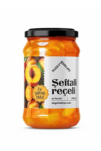 KUZEYİN SIRLARI Şeftali Reçeli (440 gr)
