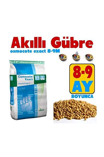 Osmocote Akıllı Gübre Exact 8-9 Aylık 15-9-12-2mgo Te 350 gram