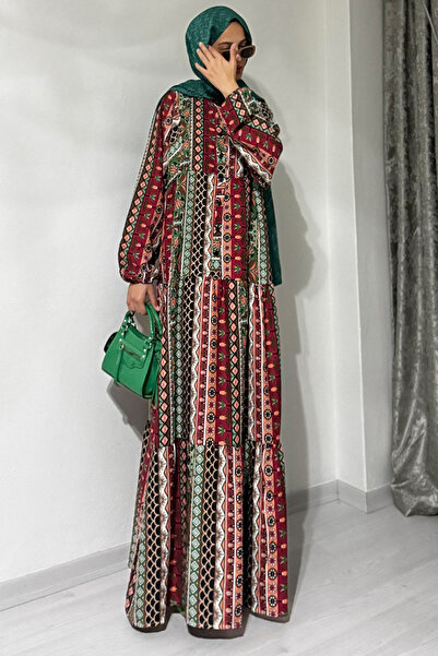 Cockatoo ROCHIE DE TESTURĂ CU MODEL BOEM DE VISCOSĂ