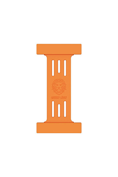 Green Lion سوار معصم قوي مغناطيسي من السيليكون من جريب برو - برتقالي