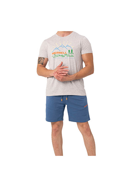 Merrell Tobi Men's Gray T-Shirt Men's T-Shirt M4Tobim