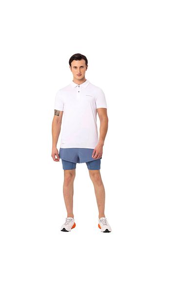 Merrell Pace Men's White Polo T-Shirt Men's Polo T-Shirt M4Pacem