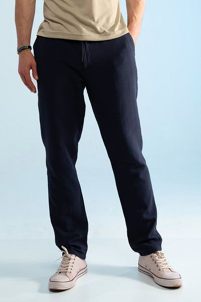 redowl Comfortable Molded Elastic Waist Trousers